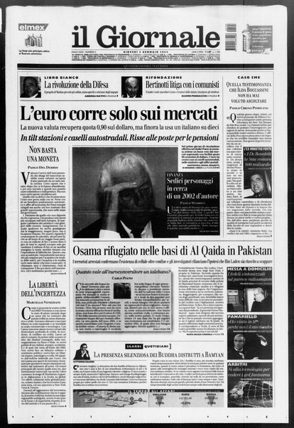 Il giornale : quotidiano del mattino